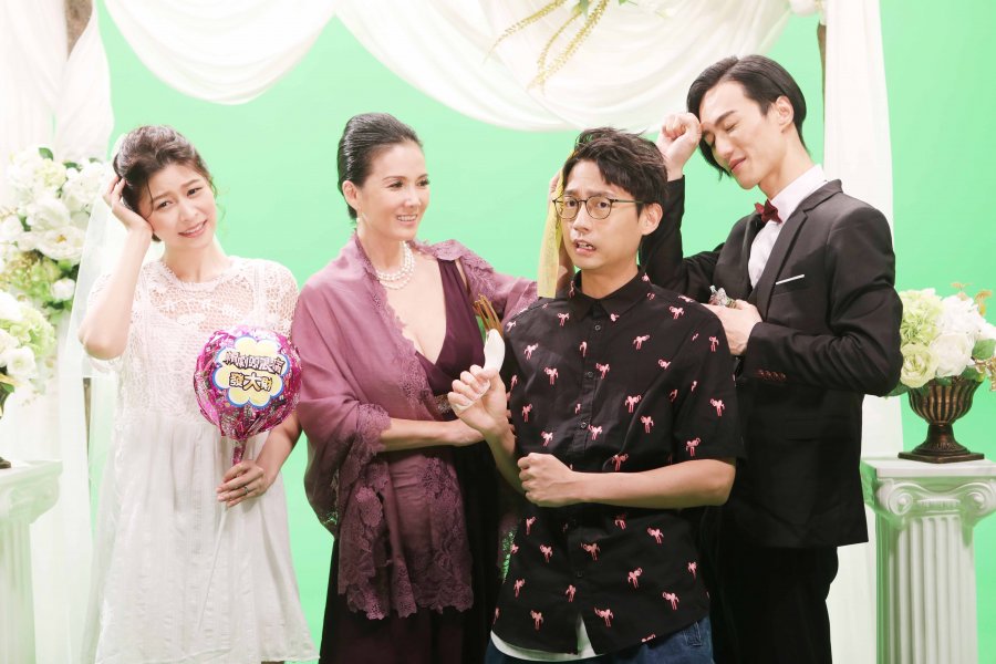 公視新創電影《編劇頭很痛》演員祭出治療頭痛妙方 丁國琳遭誤認解婕翎 大鶴演出用力過猛脖子扭到